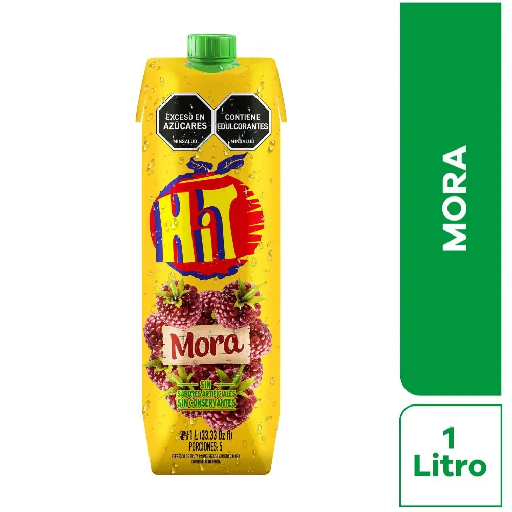 Jugo HIT Mora Caja 1lt